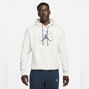 Nike Air Jordan Men's JUMPMAN Mountainside Fleece Warm Pullover Hoodie.Like new